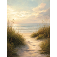 thumbnail image 1 of Coastal Dune Path Canvas Wall Art 15.75x11.81 Inches, 1 of 8