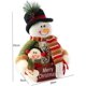 thumbnail image 2 of Decoración de mesa navideña, muñeco de peluche de Papá Noel y muñeco de nieve Adorno tradicional para fiesta temática navideña Boda Bar en casa Decoración de escenas de mesa Ormromra WMPH-1319-3, 2 of 6
