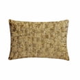 thumbnail image 5 of Gold 12"x24" (30x60 cm) Lumbar Pillow Cover, Velvet Sequins & Animal Oblong Pillow, Animal Pattern Modern Style - Gold Beast, 5 of 8