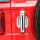 thumbnail image 3 of Exterior Door Handle Bowl Cover Silver For Jeep Wrangler Jl 2018-2020, 3 of 5