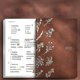 thumbnail image 2 of Planificador Organizador Pequeño Cuaderno A7 Bloc de notas Diario de flores Cuaderno de bocetos de oficina Calendario semanal Nota Boo, 2 of 3