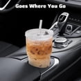 thumbnail image 4 of Vasos de vidrio GOSCHE de 600 ml con sorbetes y tapas, paquete de 4, transparentes, 4 of 8