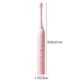thumbnail image 4 of SSZMDLB under $5 Electronic Toothbrush, Charging Base Toothbrush Set, Multiple Brush Head Kit, Speed Adjustment Tooth Cleaner, Waterproof Electric Brush, Oral Care Cleaning System, 4 of 9