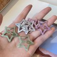 thumbnail image 6 of Girls Metal Star Hair Clips Epoxy Hairpins Hairstyle Accessories Glitter Hair Barrettes Set for Women Child, 6 of 8