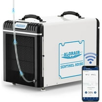 ALORAIR Dehumidifier with Wi-Fi, 198 PPD Crawl Space Basement Dehumidifiers with Condensate Pump,Up to 2,600 Sq.Ft, Auto-Defrost, Rare Earth Alloy Tube Evaporator