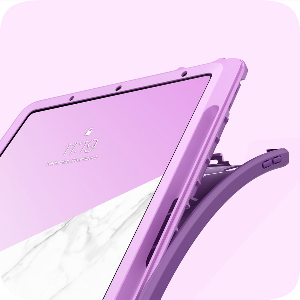 i-Blason Cosmo Series for iPad Air 4 10.9 Case (2020), Full-Body Trifold with Built-in Screen Protector Protective Smart Cover with Auto Sleep/Wake & Pencil Holder (Ameth)