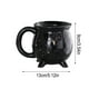 thumbnail image 3 of Taza de Café de Cerámica con Forma de Bruja Estrellada para Halloween, 3 of 6