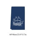 thumbnail image 3 of Yakvarog Nautical Kitchen Hand Towels, Soft Touch & Highly Absorbent Quick Dry Towel, 16" x 24", Durable Breathable Hand Towels for Wiping Cups, Dishes, Countertops, Summer Home Decor, 3 of 7