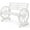 White, variant on VINGLI 41" Rustic Wooden Wheel Bench Outdoor Bench, 2-Person Patio Bench Wagon Slatted Seat, Garden Benches for Outdoors 350lbs High Capacity, Weather Resistance