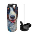 thumbnail image 2 of Goofa Oil Painting Sunflower Puppy for Insulated Kettle 18oz Water Bottle Insulated Tumbler with Handle & Flip Straw - Fits in Cup Holder, Leak Resistant Tumbler, 2 of 8