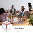 thumbnail image 3 of OULII donation boxes for fundraising Ticket Box Aluminum 1Pcs, 3 of 7