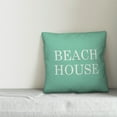 thumbnail image 2 of Creative Products Beach House Mint 16x16 Indoor / Outdoor Pillow, 2 of 2