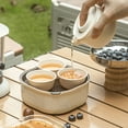 thumbnail image 2 of Destyer Outdoor Tea Set Stackable And Space-Saving Camping And Picnics Portable Tea Set Travel Tea Set, 2 of 6