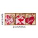 thumbnail image 5 of Viernes Negro Ofertas, Lunes Cibernético, Decoraciones para el día de San Valentín Colgantes de madera Decoración del hogar Decoración de amor Regalo Akmoler, 5 of 9