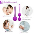 thumbnail image 2 of Safe Silicone Kegel Ball Vaginal Tight Exercise Ben Wa Ball Female Small Ball small, 2 of 5