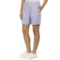 thumbnail image 6 of LazyPants Women's High Rise Soft Cotton Blend French Terry Shorts, 6 of 8