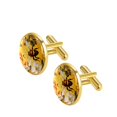 thumbnail image 2 of Bee Stylish Stainless Steel Cufflinks for Dress Shirts - for Formal Occasions, 2 of 6