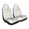 thumbnail image 2 of Pofeuu Wildflower Watercolor 2 Print Automotive Car Seat Covers Flat Cloth Full Set Seat Covers,Car Seat Covers front seats for Cars Trucks and SUVs-2 PCS, 2 of 9