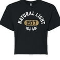 thumbnail image 3 of Natural Light - Athletics - Junior's Cropped Graphic T-Shirt, 3 of 5