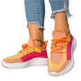 thumbnail image 4 of Womens Lightweight Sneakers Lace-up Tennis Running Shoes, Breathable Walking Shoes, 4 of 4