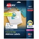 thumbnail image 1 of Etiquetas de dirección Avery 6879 con impresión en color, color, color blanco, paquete de 300, 1 of 9