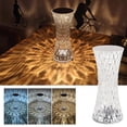 thumbnail image 1 of Crystal Small Waist Table Lamp Atmosphere Lamp Bedroom Bedside Led Charging Small Table Lamp, 1 of 3