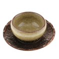 thumbnail image 3 of Forma forma forma forma ~ De la vaso Del Práctico De De la vaso De Té De La Aleación Del Cinc Para Las Colocaciones Del Té De , Platillo Del Yotijar Posavasos de aleación, 3 of 10
