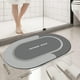 thumbnail image 5 of Alfombra de baño súper absorbente de secado rápido | Base de goma antideslizante | Lavable | Estilo moderno | 40x60 cm | Gris, rojo, verde, 5 of 7