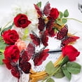 thumbnail image 1 of Double Valentine's Day Decorative Wall Stickers Glitter Decorative Stickers Stereoscopic Set Of 6, 1 of 8