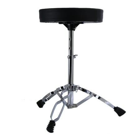 Adjustable Throne Padded Seat Music Guitar Drum Stool Piano Chair Seat