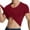 *2-Red, variant on VBVC No Boundarie Men's Plus Drying Short Sleeve T-Shirt,Summer Lightweight Basic Tops For Men,Light Blue,M-5XL