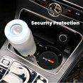 thumbnail image 5 of 2 Posavasos Negros Para Portavasos De Coche Compatibles Con Jaguar Xe Xel Xf Xfl Xj F-Pace F-Type 2,75 Pulgadas De Silicona Antideslizante Accesorios Interiores De Coche De Moda, 5 of 5