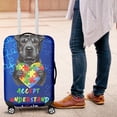 thumbnail image 4 of Autism Awareness Chinese Shar-Pei Accept Understand Love Travel Luggage Cover Dog Lover Suitcase Dust Protective Decor - 12003, 4 of 5