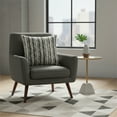 thumbnail image 5 of Explorer Antigua 21" Square Pillow - Coal Gray in Set of 2, 5 of 9