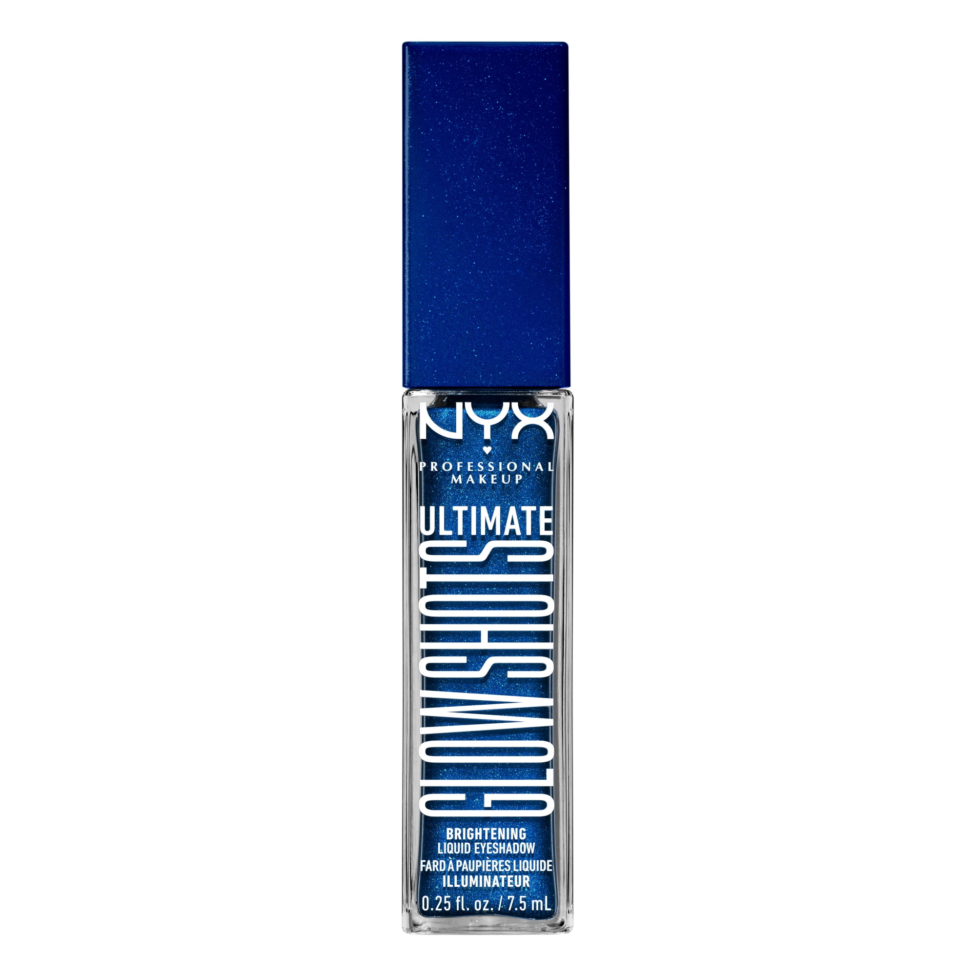 NYX Professional Makeup Ultimate Glow Shots Shimmer Liquid Eyeshadow, Blueberry Bank