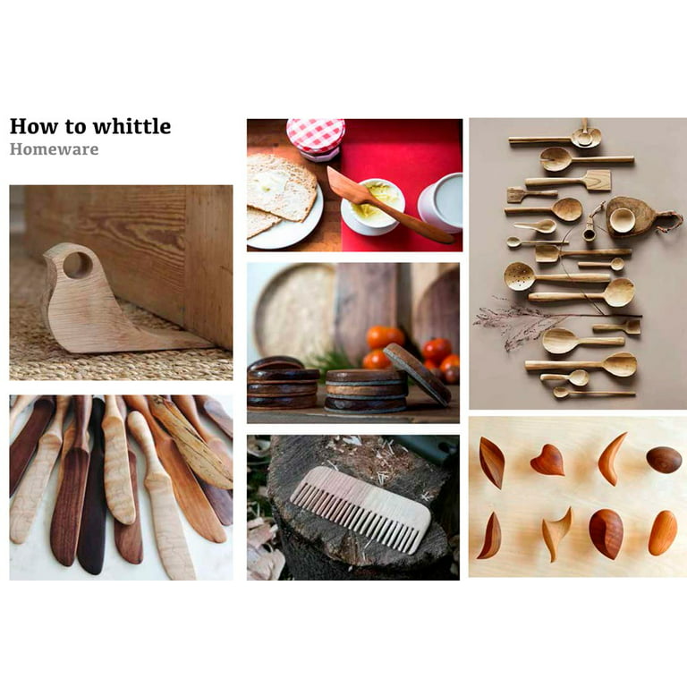 Book: Whittling in Your Free Time Wood Carving Book How to Whittle  Whittling Gift Woodworker Gift Woodworking Gift 