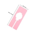 thumbnail image 2 of STRANDCHIC 10Pcs Pink Rectangular Closet Divider Plastic Size Markers for Clothing Rack and Wardrobe, 2 of 7