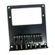 thumbnail image 1 of Puente de guitarra eléctrica Conjunto de puente de guitarra cromado con 6 selletas Bajo Luthier sólido, 1 of 9