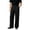 N1-Black, variant on Havenx Men's Baggy Dress Pants Pleated Wide Leg Elastic Waist Dress Pants with Pockets Button Pant Business Office Work Vintage Relaxed Fit Wear,Black L