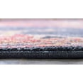 thumbnail image 4 of Unique Loom Utopia Collection Traditional Medallion Vintage Warm Tones Dark Blue Area Rug (5' 0 x 8' 0), 4 of 4