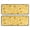 Yellow Lemon Fruit, variant on Kitchen Rugs Sets Of 2,Yellow Lemon Fruits StripedGreen Pattern Anti Fatigue Kitchen Mat Rugs Non Slip Washable,Decorative Kitchen Floor Mats for Kitchen,Sink,Laundry,17"x47" 17"x47"