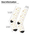 thumbnail image 2 of Fotbe Funny Chicken Calcetas Divertidas Estampadas para Hombre y Mujer, Calcetas de Algodón hasta la Rodilla para Caminar, Correr, Enfermería y Embarazo, 2 of 6