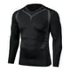 thumbnail image 4 of Traje deportivo de alta elasticidad europeo y americano Traje de baloncesto de secado rápido ajustado para hombres Traje de entrenamiento deportivo de manga larga para correr que absorbe la humedad, 4 of 6