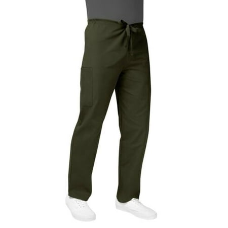 

Adar Universal Mens Scrubs - Drawstring Tapered Leg Scrub Pants