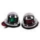thumbnail image 2 of Marine Boat Yacht Light Acero inoxidable 12V LED Marine Boat Yacht Red Green Bow Navigation Light, 2 of 5