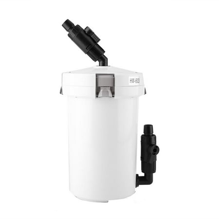 Zerone Aquarium Fish Tank External Canister Filter with Pump Table Mute Filters Bucket , External Canister Filter,Aquarium