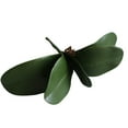 thumbnail image 2 of Ludlz Phalaenopsis Orchid Leaves Real Latex Touch Plants Arrangement, 1Pc Artificial Plant Butterfly Orchid Leaf Garden DIY Home Office Desktop Decor, 2 of 5