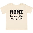 thumbnail image 3 of Inktastic Mimi Loves Me Baby Clothes Girl Girls Baby T-Shirt, 3 of 5