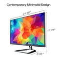 thumbnail image 3 of Sceptre 4K IPS 27" 3840 x 2160 UHD Monitor hasta 70Hz DisplayPort HDMI 99% sRGB Parlantes Incorporados, Negro Máquina (U275W-UPT), 3 of 5