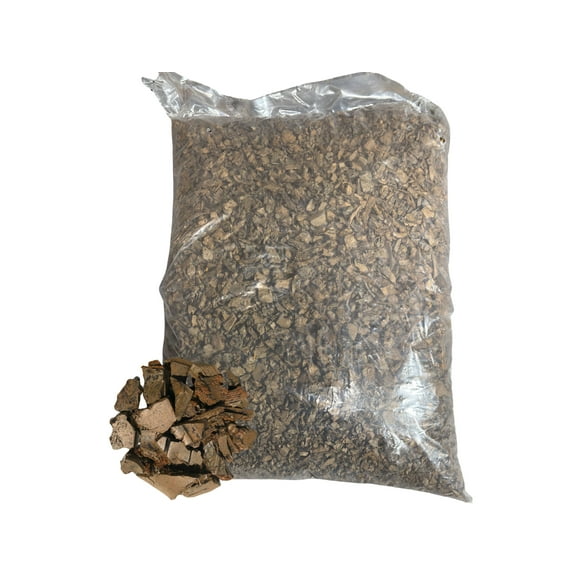 Cypress Rubber Playground & Landscape mulch by Viagrow, 1.5 CF Bag ( 11.2 Gallons / 42.3 Liters)